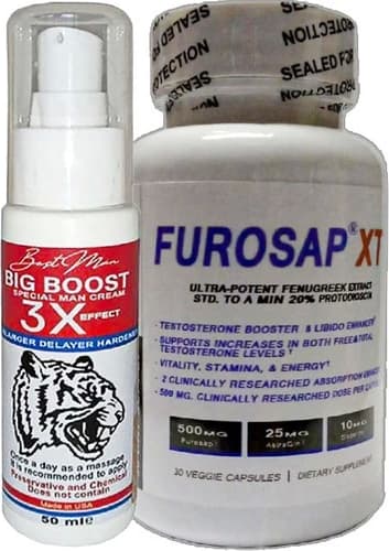 Bigboost 50 ml Erkeklere 3xeffect Krem + Yanında Furosap Xt 30LU Erkek