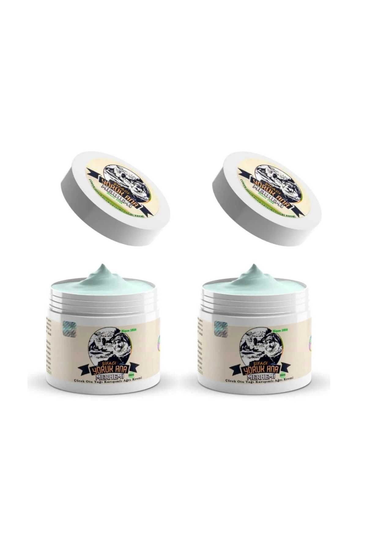 Yörüklü Merhemi Çörek Otu Yağı Karışımlı Vücut İçin Etkili Doğal 200 ML x 2 Adet
