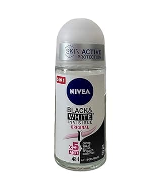 Deodorant Rool On & Invisible Black & White Fresh Erkek 50ML
