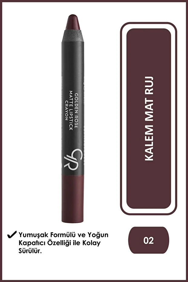Matte Lipstick Crayon 02 3.5g