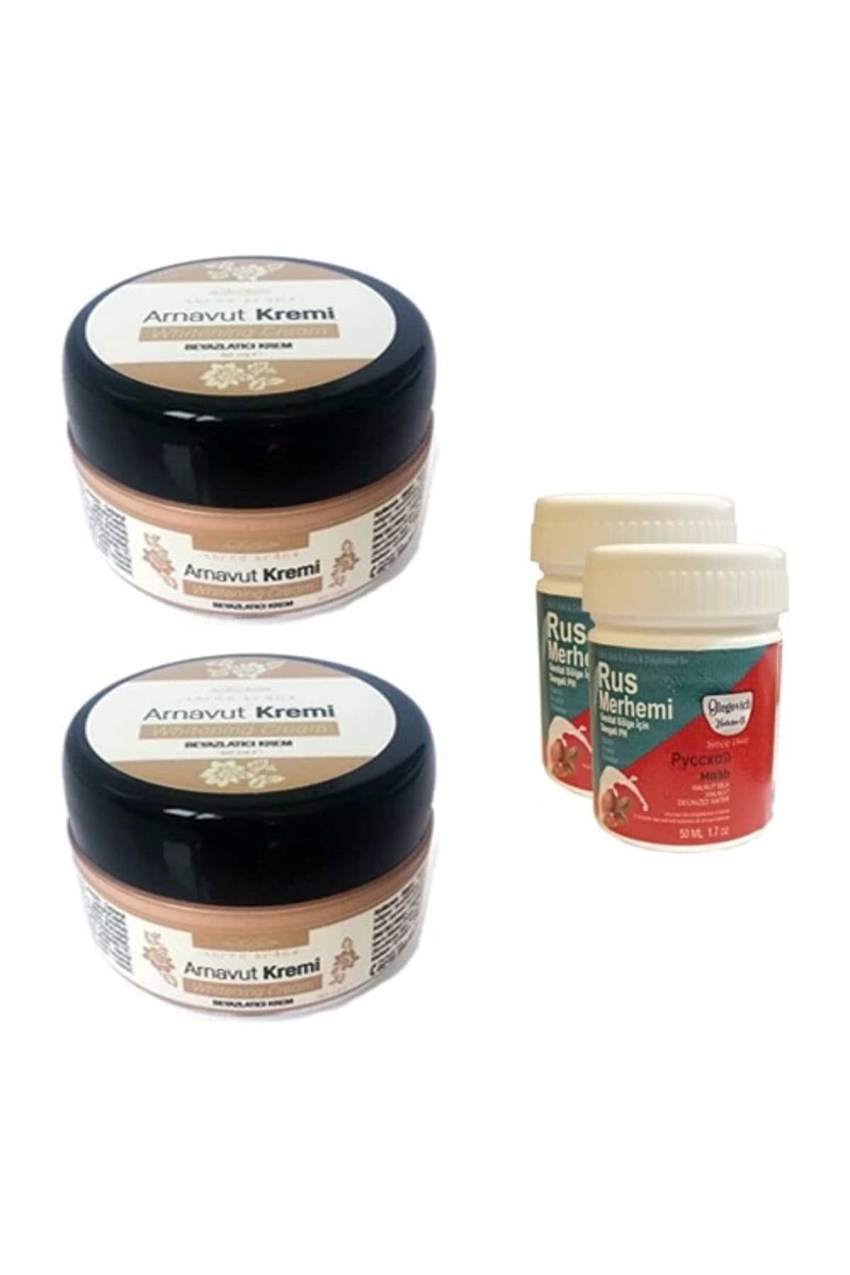 Three Brand Arnavut Kremi 2 Adet + Rus Merhemi 50 ml 2 Adet