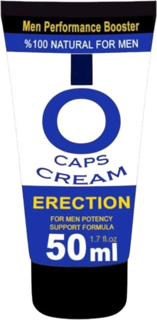 O Caps Cream Natural Booster Erkeklere Özel Krem 50 ml