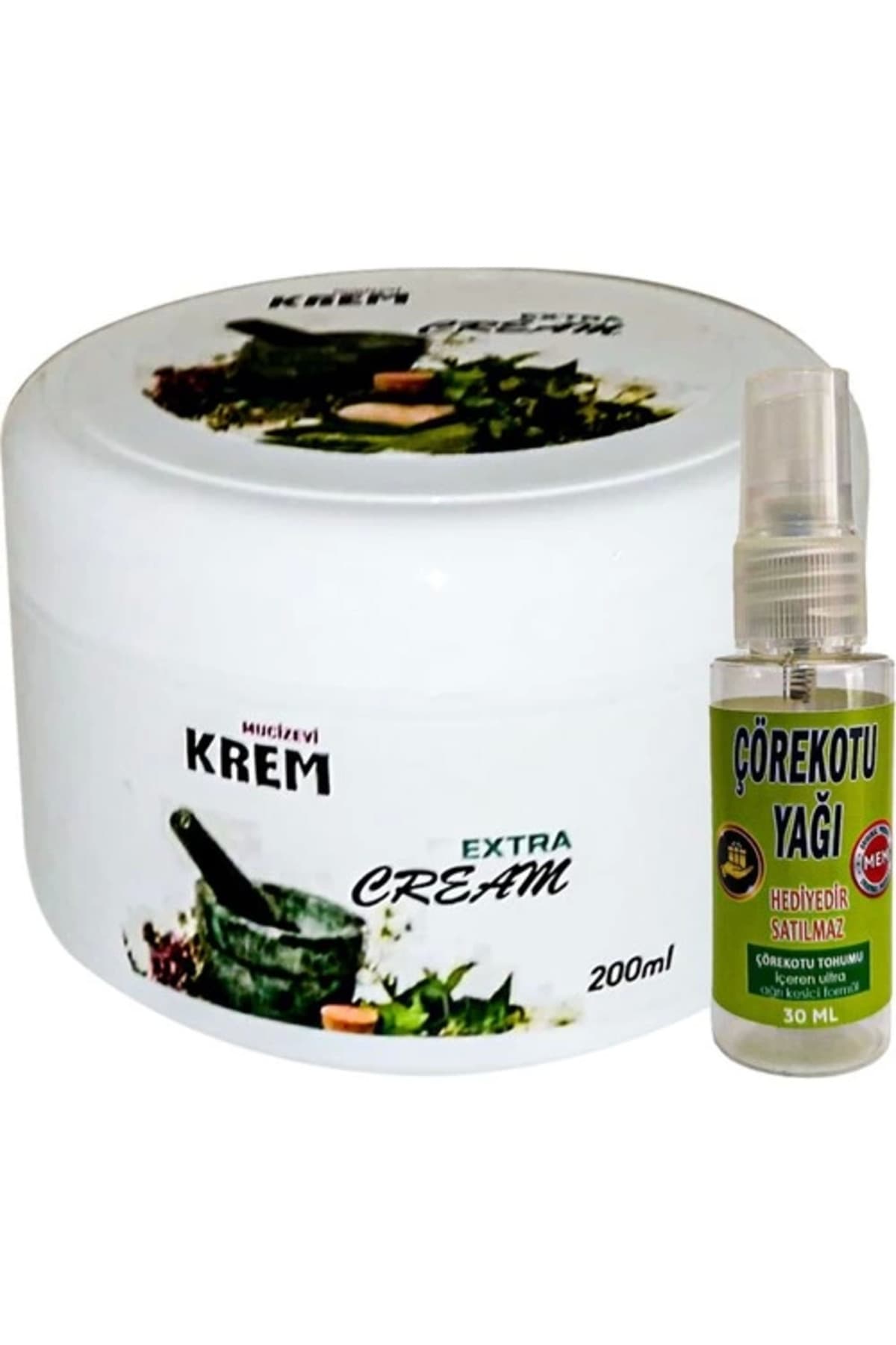 Mucizevi Krem Bölgesel Bakım Relax Kremi 125 ml + Hediye 30 ml Çörek Otu Yağı