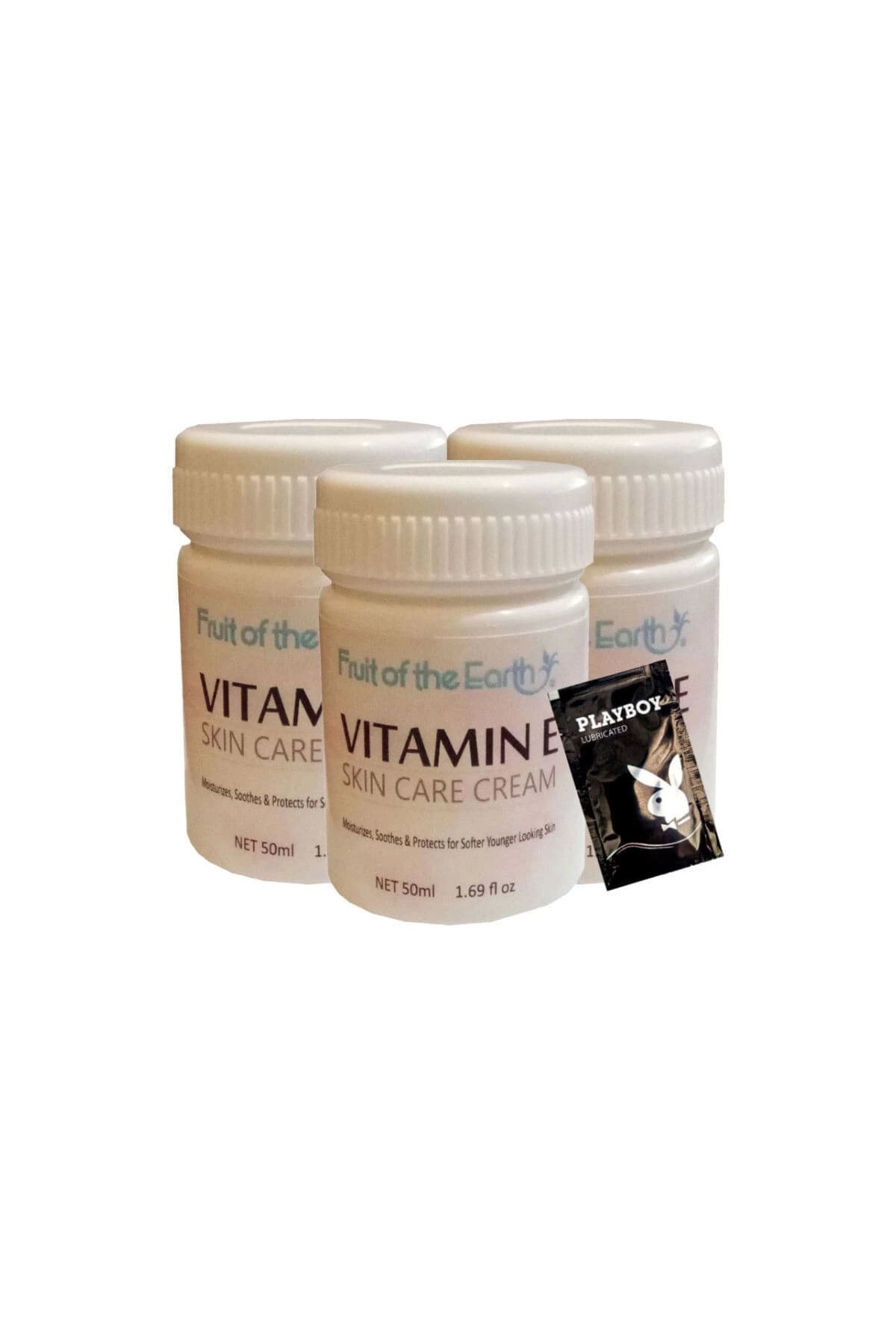 Fruit Of The Earth Cream Yaşlanma Karşıtı Bakım Kremi 3x50 ml+1 Adet Jel ile