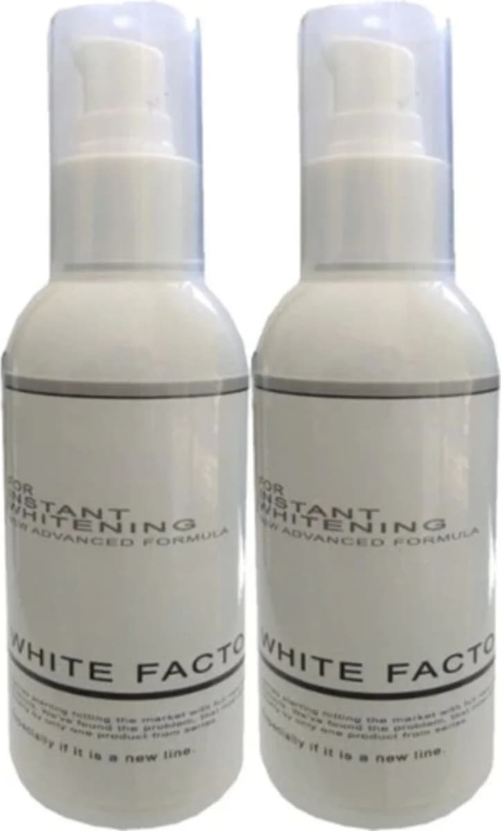 Süper White Factor For Instant Whitening - Krem 120 ml x 2 Adet