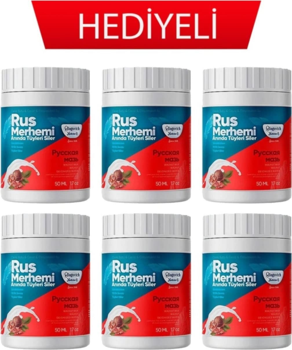 Rus Merhemi 6 Kutu Orjinal Bandrollü