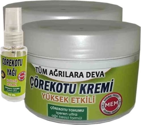 Buğz Mem Çörek Otu Kremi 2 Adet - Çörek Otu Yağı Hediye