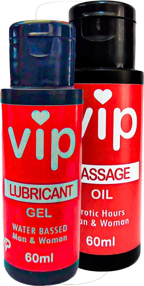 Vıp Erkeklere ve Bayanlara UYGUNLUBRIKANT60 ml Jel + Fantezimasaj Yağı