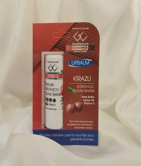 Beauty Lip Balm Ruj 4,8GR & Kiraz Aromali Dudak Koruyucu
