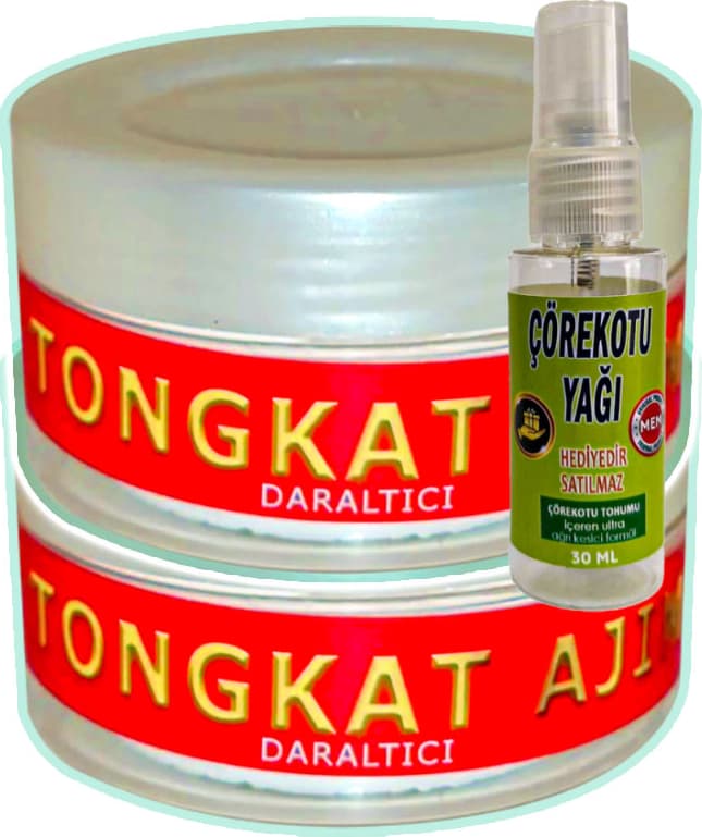 Tongkat Ajimat Madura 2 Adet 50 ml Kadınların Vajinalarına Şekillendirme Kremi + 30 ml Çörek Otu Yağı