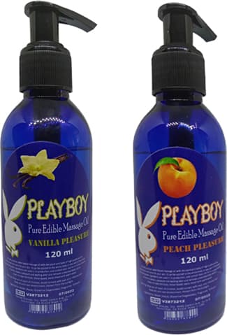 Playboy Vanilyalı ve Şeftali Aromalı Masaj Yağı