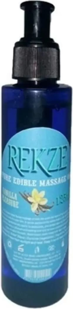 Süper Rekze Erkeklere Özel Vanilya Aromalı Masaj Yağı Pure Edible Vanilla Flavor Massage Oil 125ML
