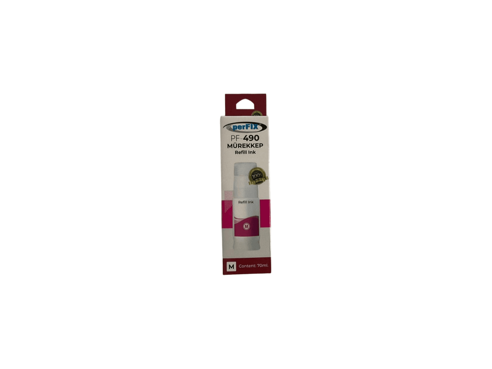 perFIX Canon PF CGI-490M - Kırmızı 790 - 190 - Şişeli Mürekkep 70ml