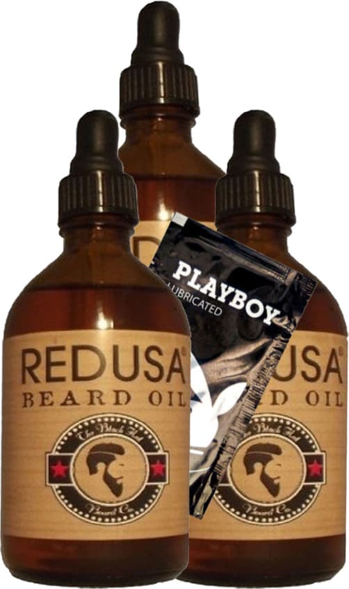 Redusa Sakal Bakım Yağı ASLKO2:0333 Beard Oil 3 Adet 100 ml + Yanında Jel