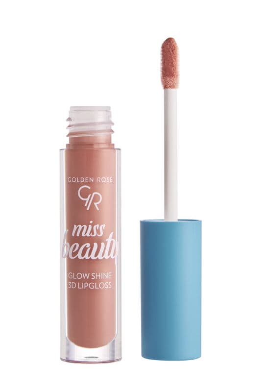 Miss Beauty Glow Shine 3D Lipgloss 03 Soft Peach Dudak Parlatıcısı 4,5 ml