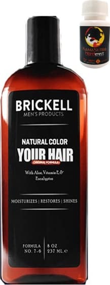 Brickell Saçsakal 237ML Erkek Beyazıık Şampuanı + L.kamasutra Erkeklere Özel Cinselgüç 30 Lu