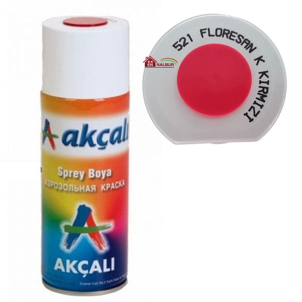 Sprey Boya 400 ml 521 Florasan Koyu Kırmızı