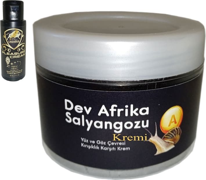 Giant Yàşlanma Karşıtı Salyangozkremi 100ML Dev Afrikasalyangozu + Caraboa Orgazmkrem 60 ml