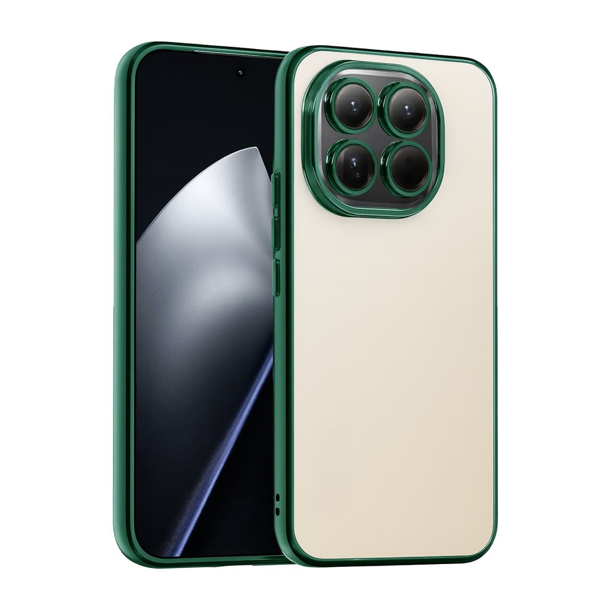 Mi 15 Razer Lensli Silikon - Yeşil