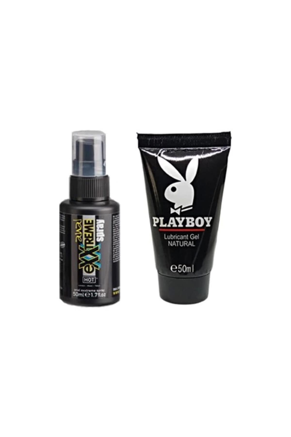 Hot Exxtreme Erkeklere Özel Sertleşme Sprey 50 ml Playboy Lubricant 50ml Jel