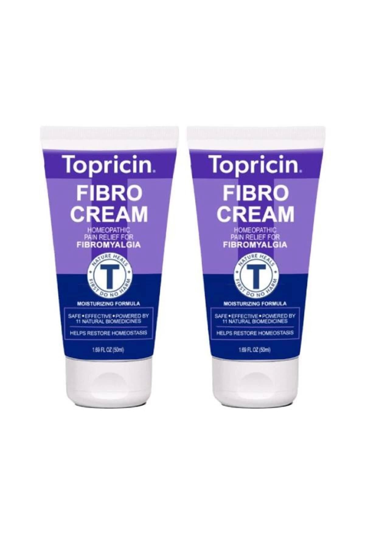 Topricin Fibro Rahatlatıcı Bakım ve Masaj Kremi 50 ml x 2 ad