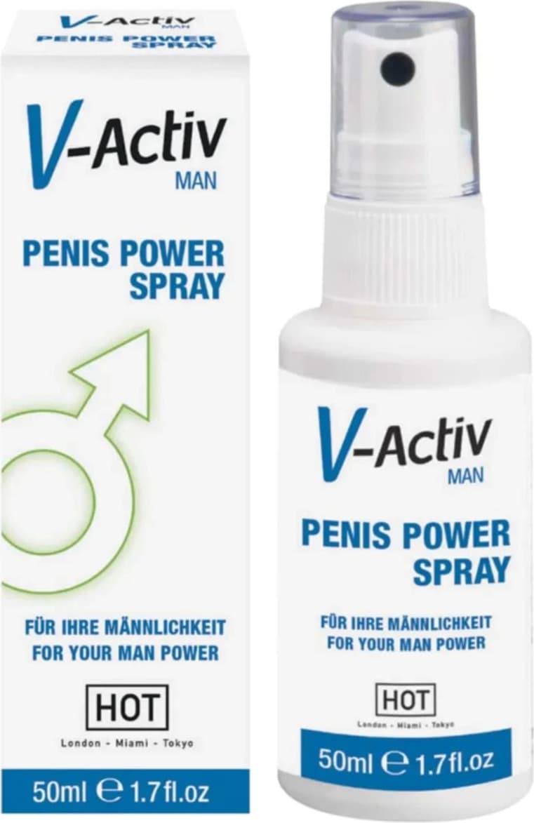 Hot V-Activ For Men Erkeklere Özel Bakım Spreyi 50ML