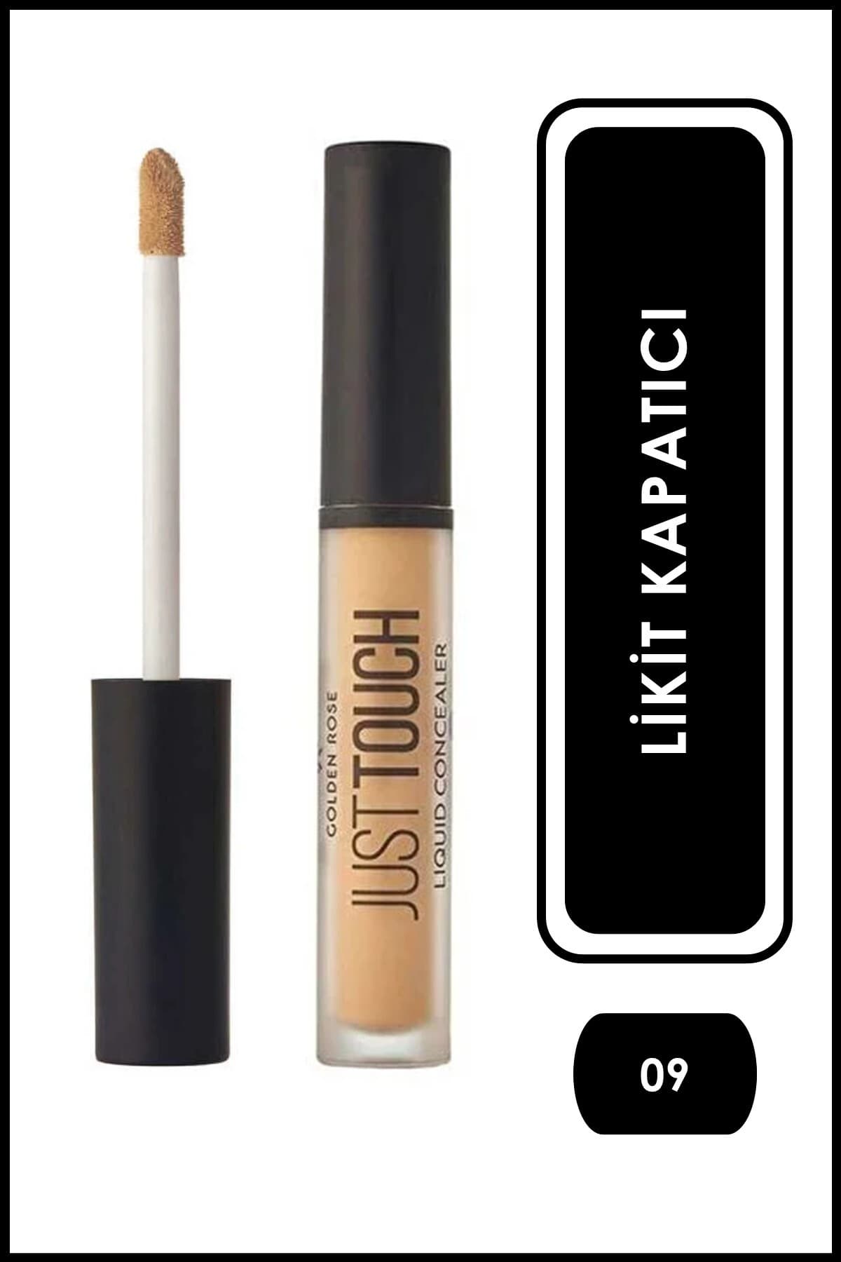 Kapatici & Just Touch Liquid Concealer No: 09