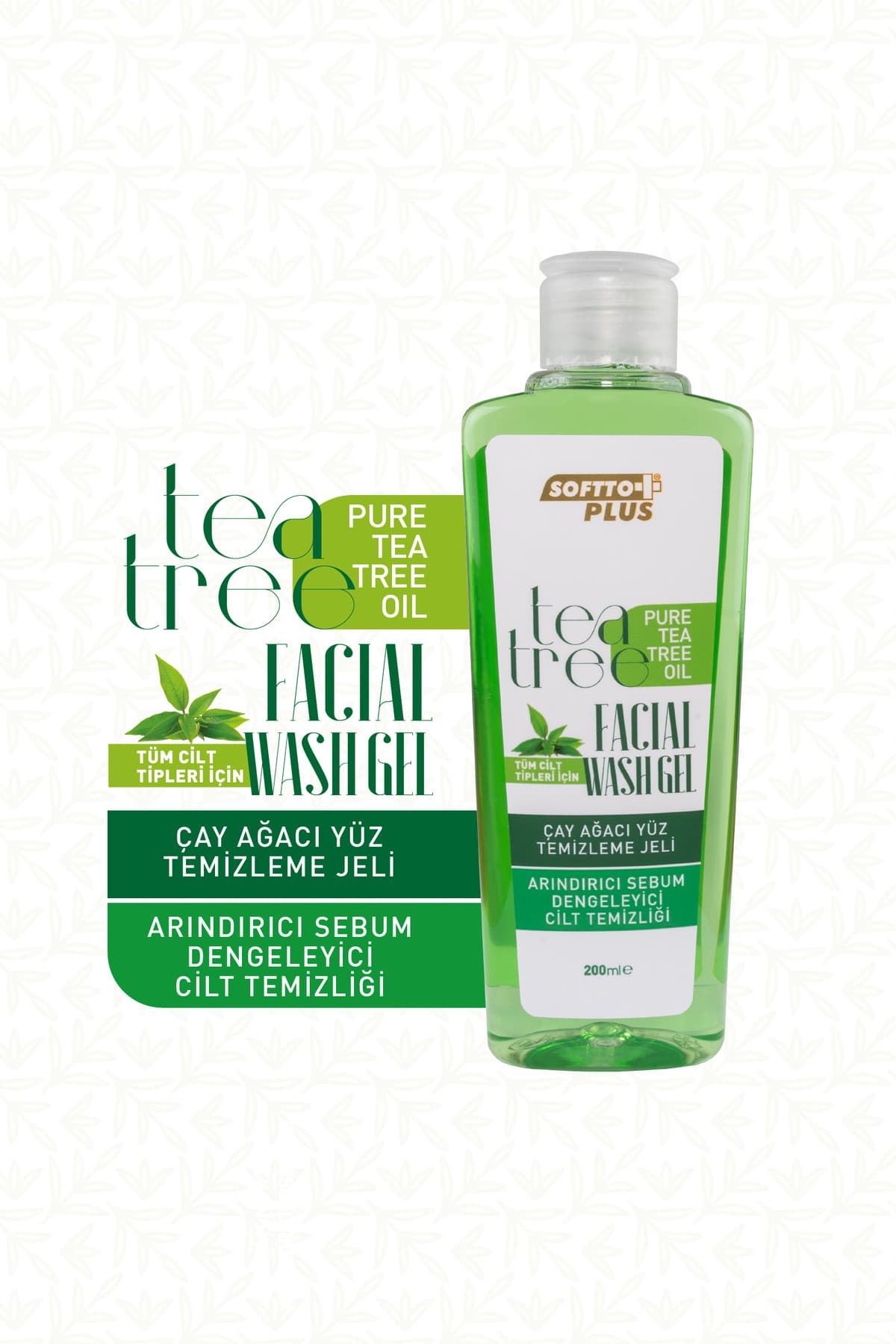 ÇAY AĞACI ÖZLÜ YÜZ YIKAMA JELİ 200ML