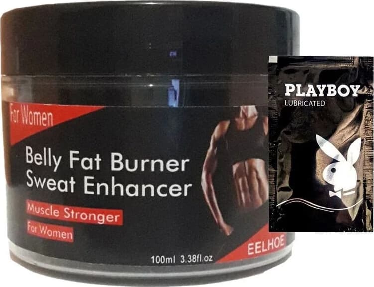 Süper Belly Fatburner Sweat Enhancer Kadınlar Için Krem 100 ml + 1 Adet Jel ile