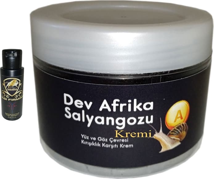 Giant Yàşlanma Karşıtı Salyangozkremi 100ML Dev Afrikasalyangozu + Caraboa Vajinaşekillendirici Krem 60 ml