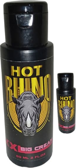 Hot Rhino Xxxl 60 ml 2 Adet Erkeğe Hacim Katılık Zaman Masaj Kremi