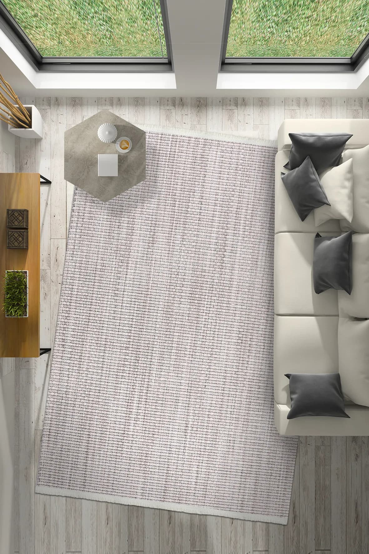 YoudayHomeCollection TUNA Model Oturma Odası Halısı