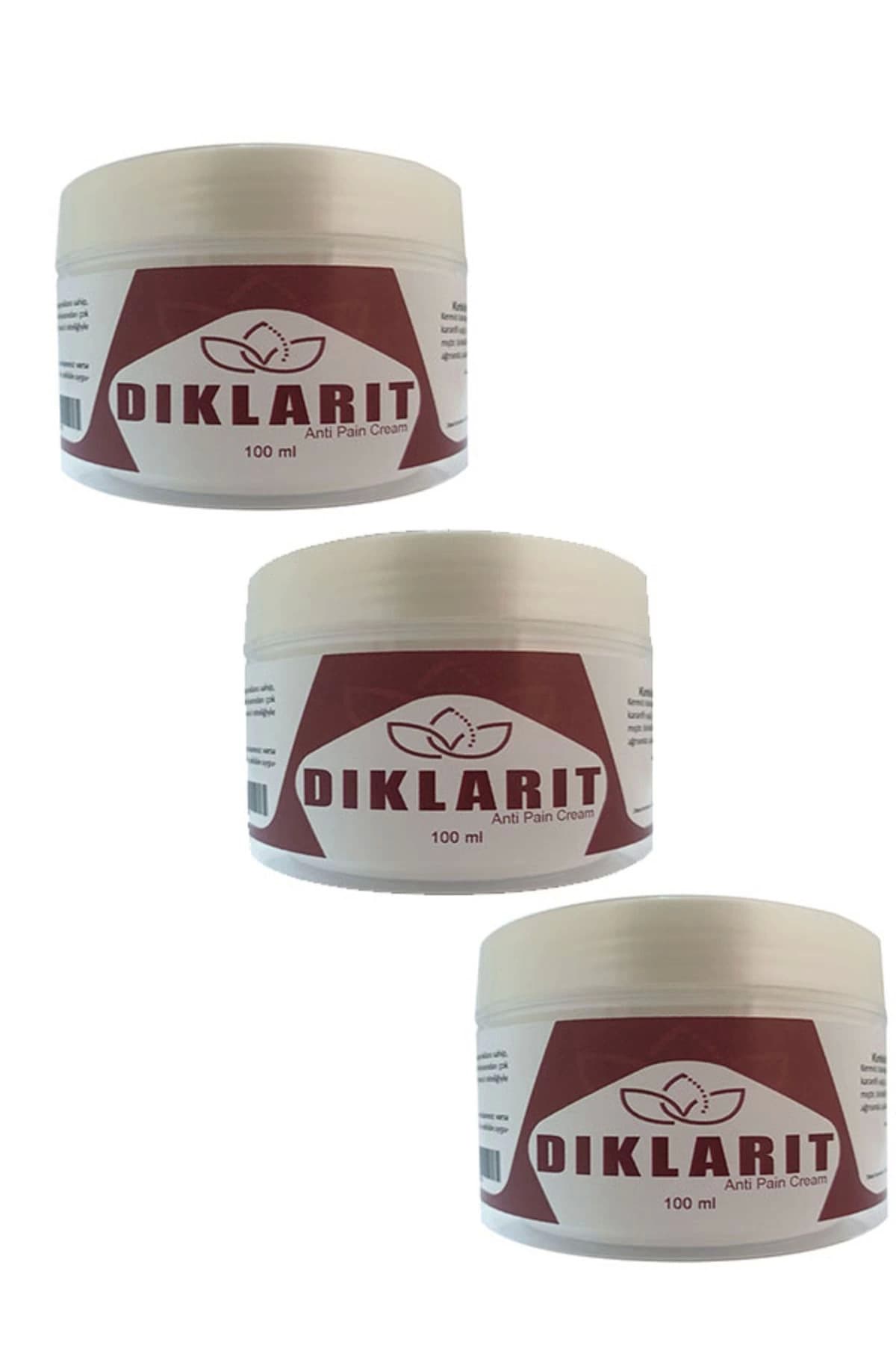 Diklarit Rahatlatıcı Bakım Kremi 100 ml x 3