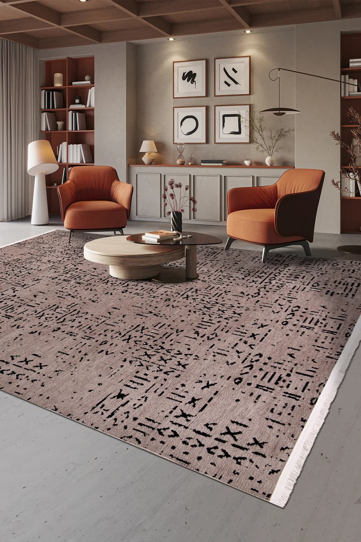 YoudayHomeCollection LUXİA Model Oturma Odası Halısı