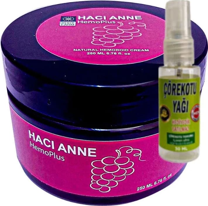 Hacı Anne 200 ml Kremi+30 ml Çörek Otu Yağı ile