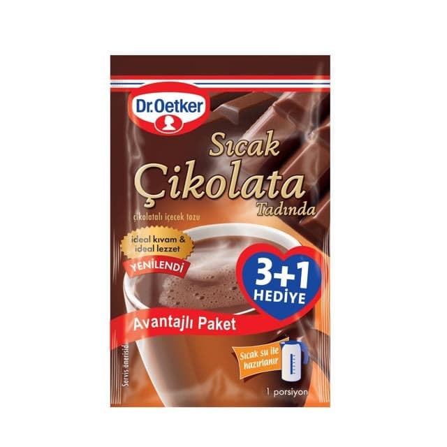 Sıcak Çikolata 4 lü 76gr