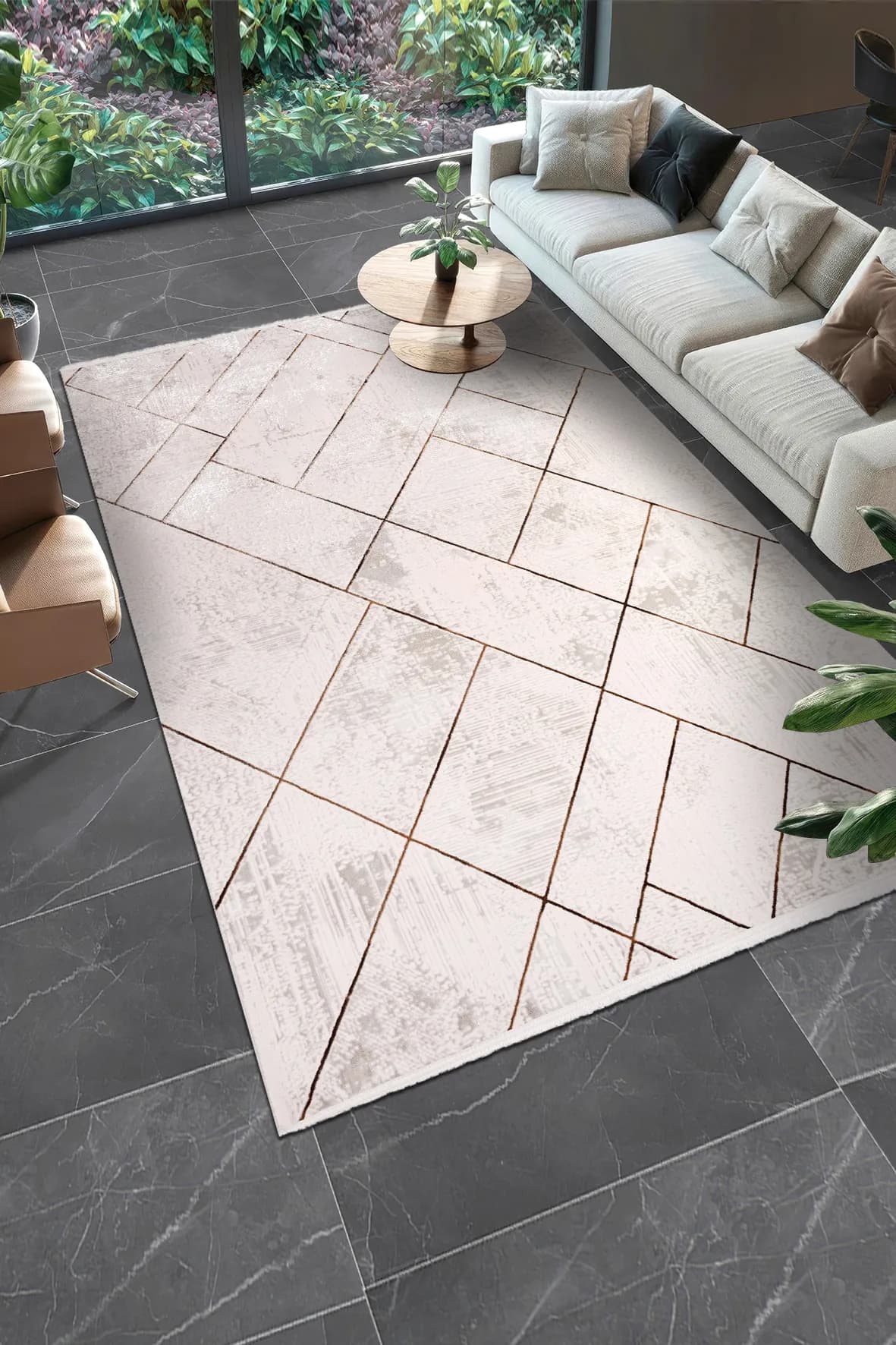 YoudayHomeCollection SAPPHİRE Model Oturma Odası Halısı