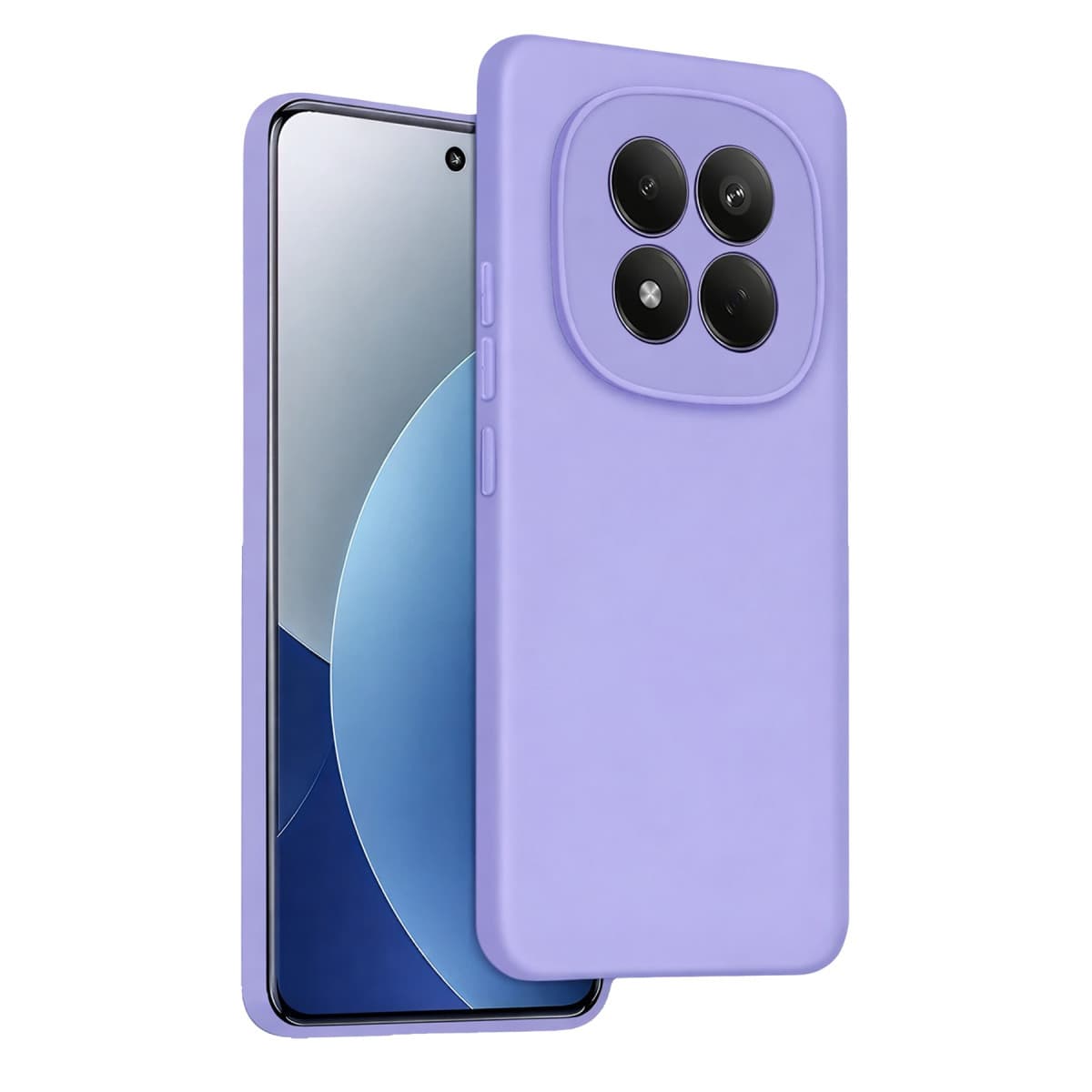 Note 15 Pro 4G First Silikon - Lila