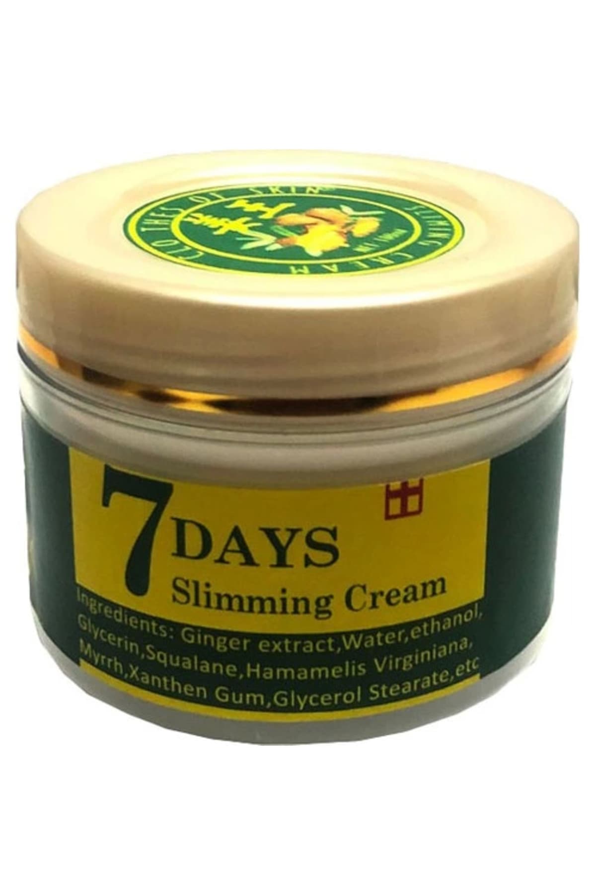 7Days Ginger Miracle Slimming Cream Istenmeyen Yağlara Parçalayıcı Kremi 100 ml