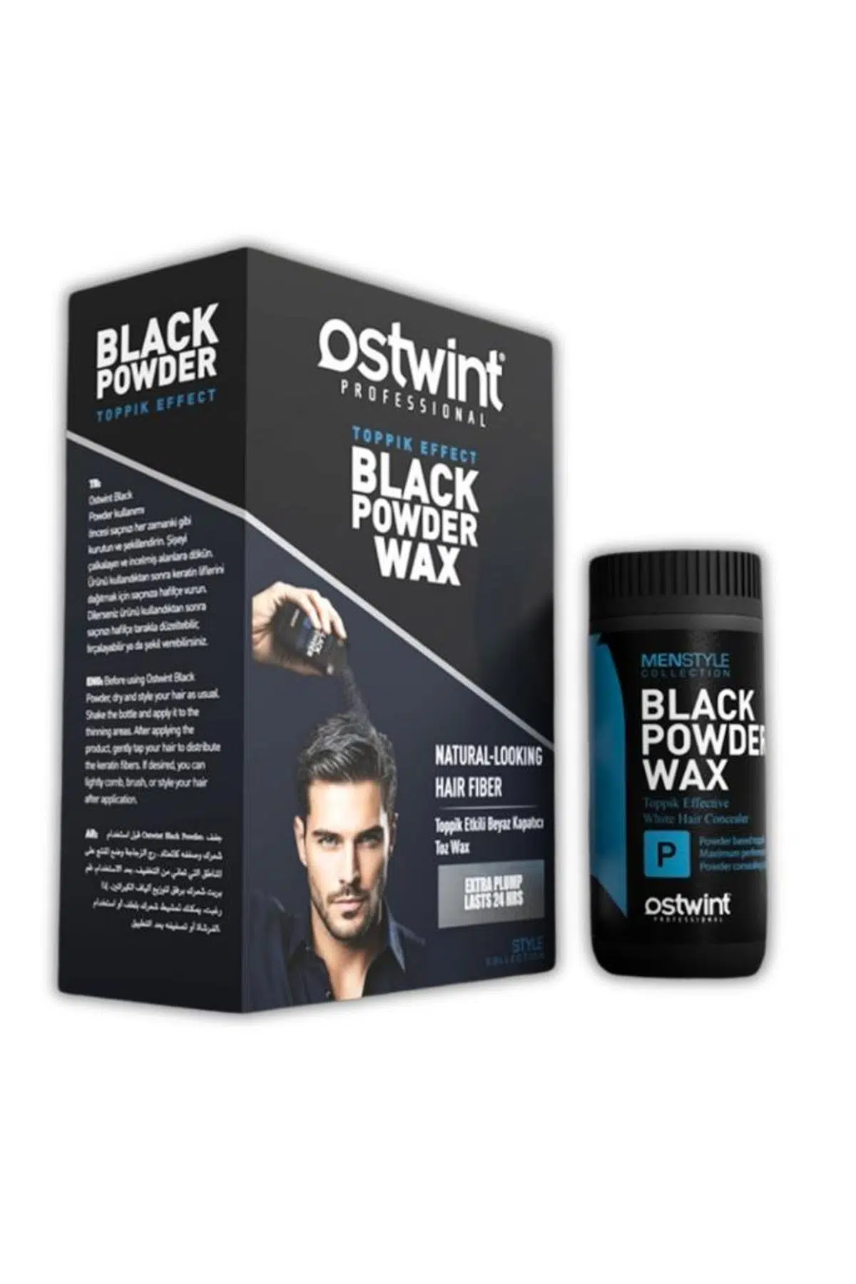 Professional Siyahlaştırıcı Şekil Verici Topik Etkili Pudra Wax 20 Gr