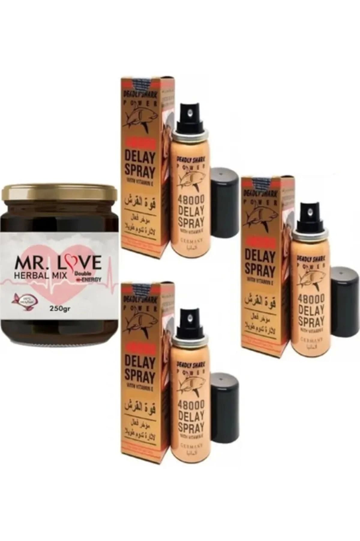 Mr. Love Mrlove Ginsengli 250 gr Ve Spray 3 Adet