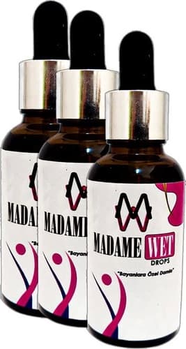 Mademe Wet Üç Adet 30  ml  LHXY042 Yetşkin Bayanlara Özel Hareketlendirici