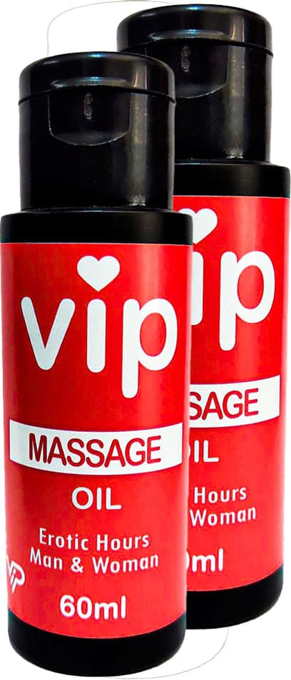VİP Masaj Yağı 60 ml x 2 Adet