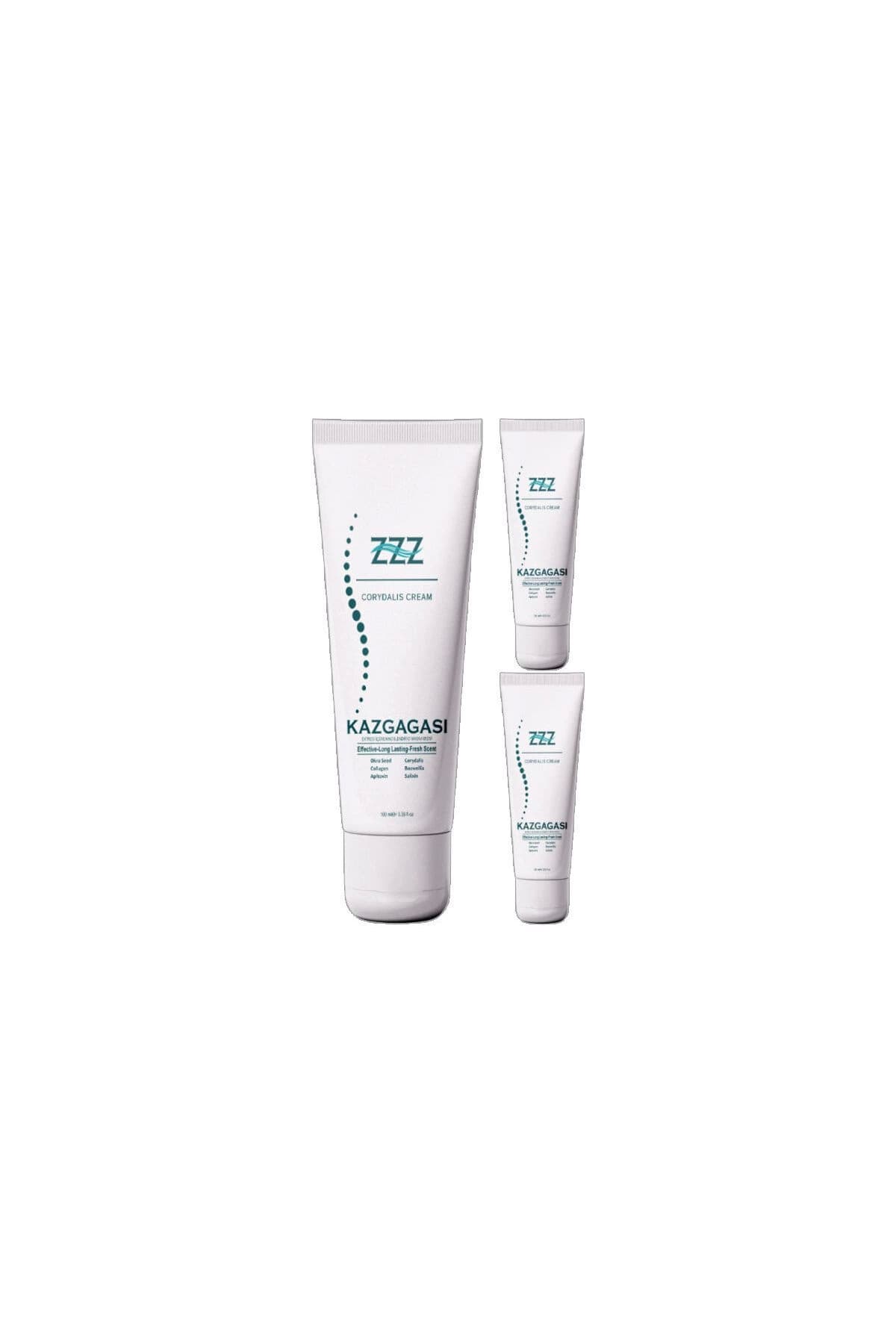 Kaz Gagası Özel Karışımlı Krem 3x100 ml Rahatlatıcı Masaj kremi
