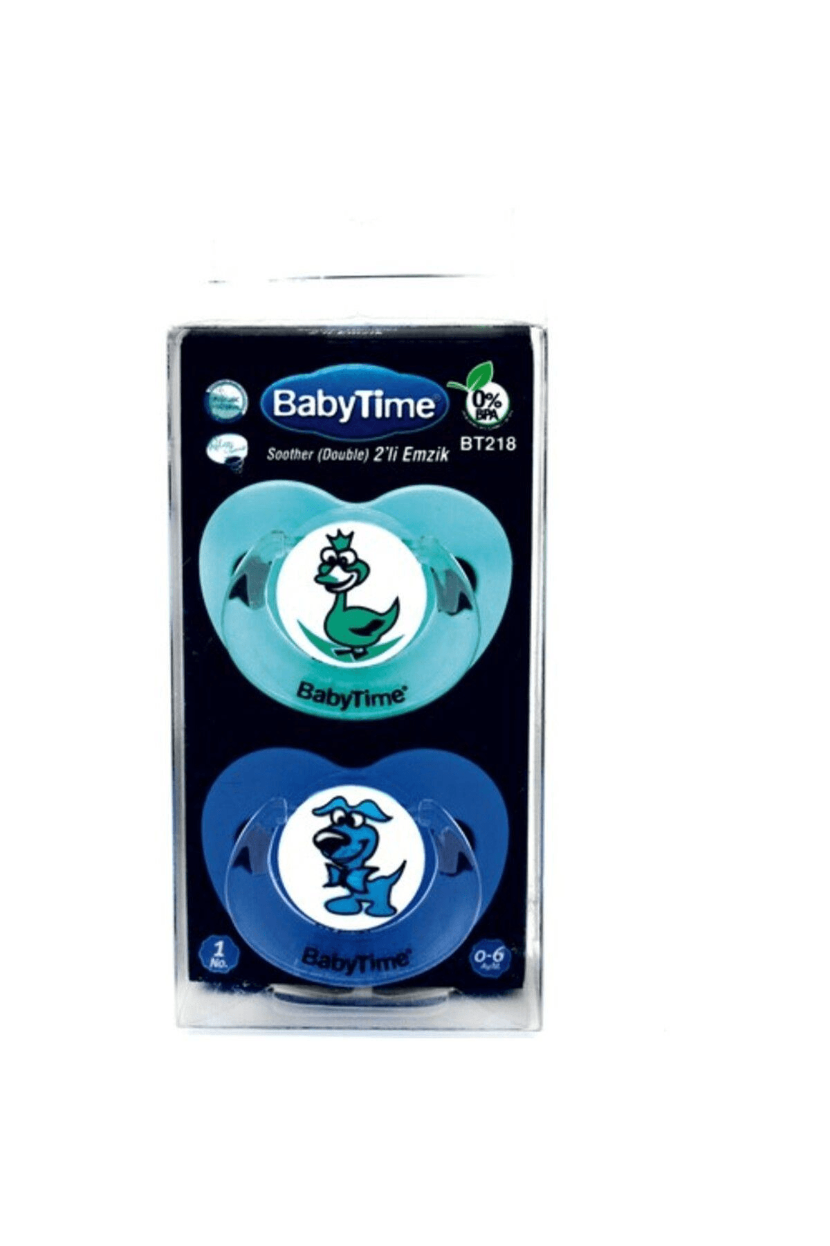BabyTime İkili Emzik BT218 No.1