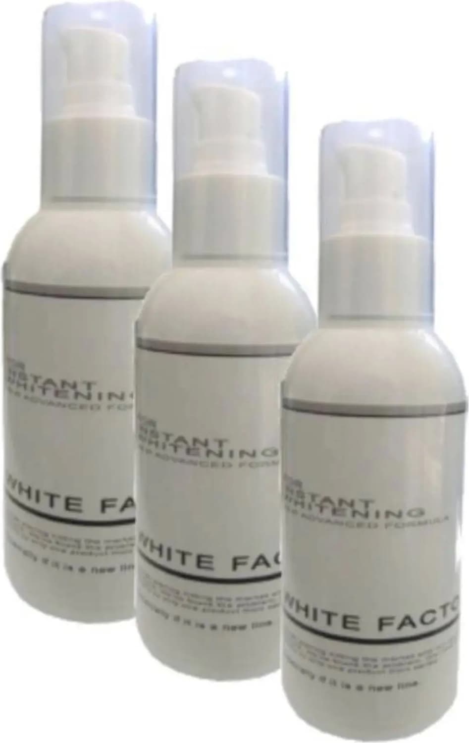 Süper White Factor For Instant Whitening Cilt Bakım Kremi 120 ml Krem x 3 Ad