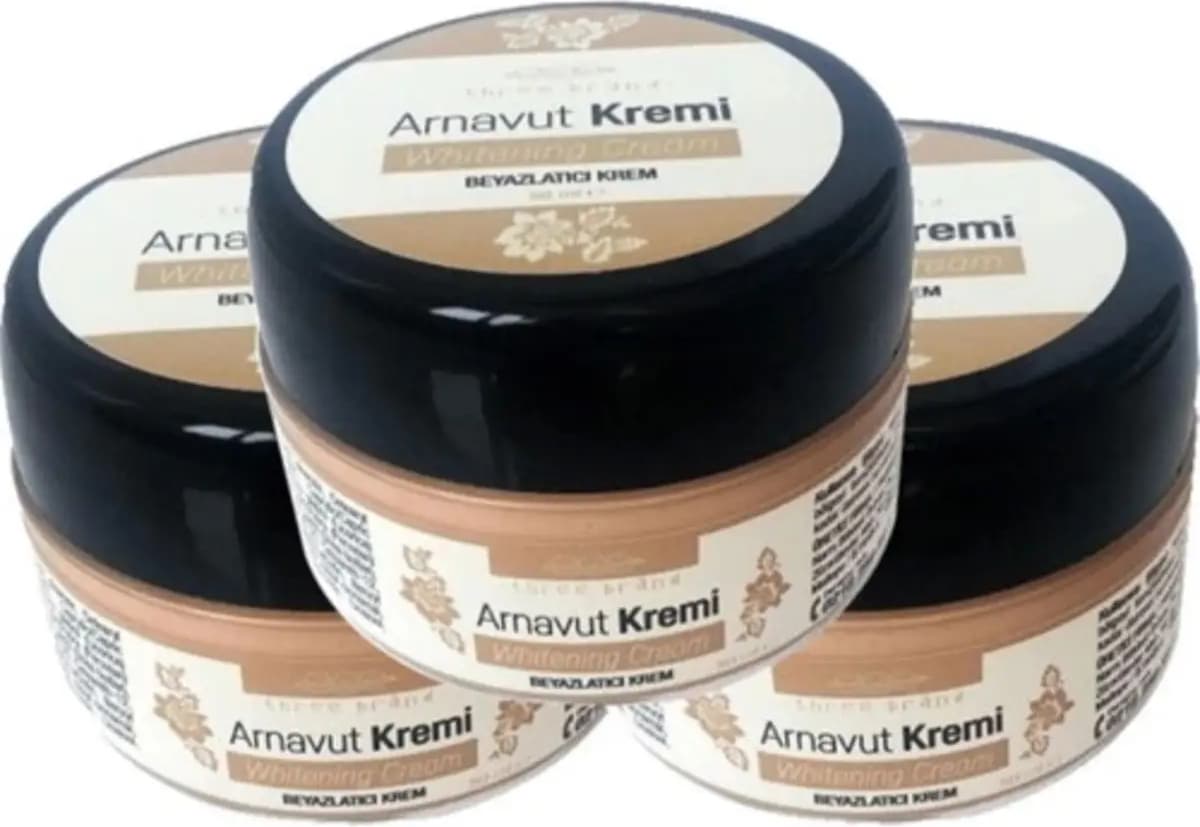 Süper Three Brand Ciltte Arnavut Kremi 50 ml 3 Adet Birden ASMZF138