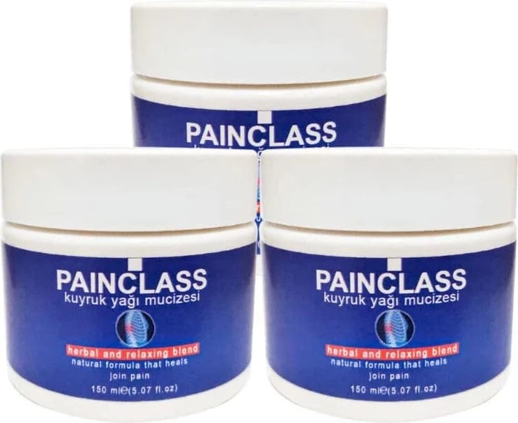 Painclass 3X150 ml Kuyruk Yağı Kremi