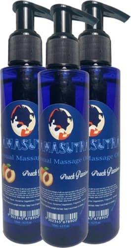 Kamasutra Şeftali Aromalı Vücut Masaj Yağı Peach Flavored M