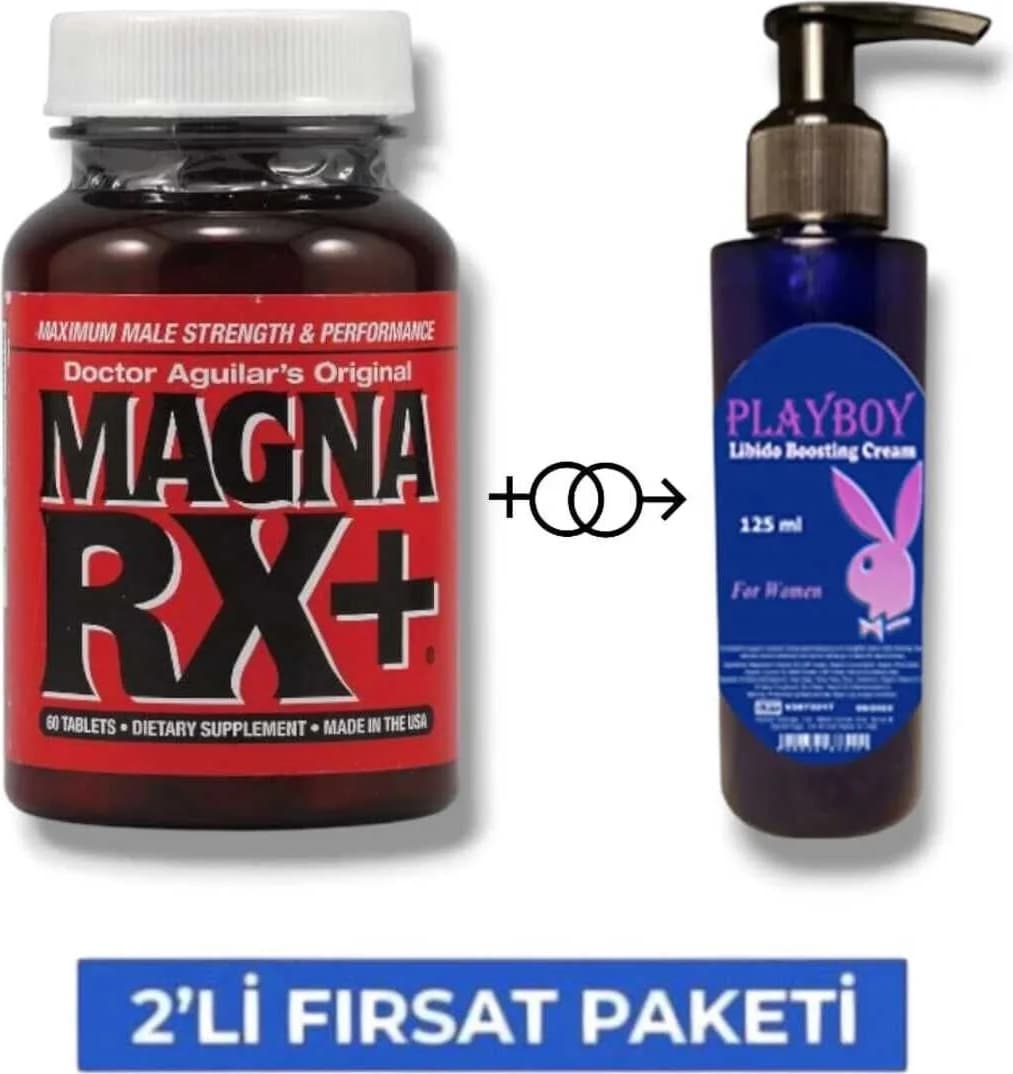 Magna Rx Erkeklere Özel 60lı Muzice Libdo Cream 125 ml